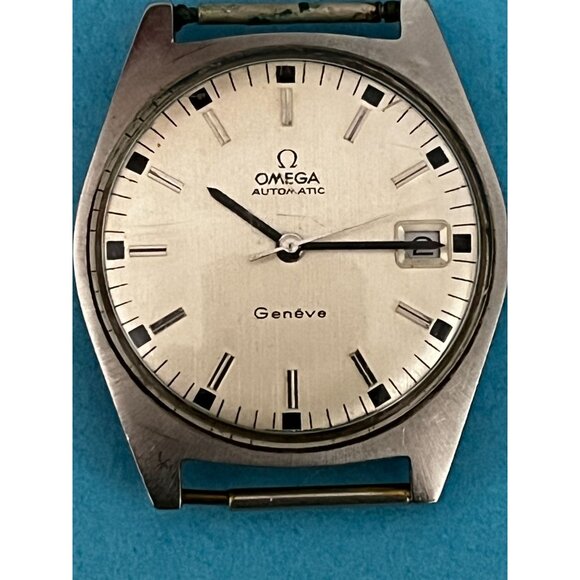 Vintage 1970s Omega Geneve Automatic Watch Cal 563 Stainless runs - Picture 2 of 16